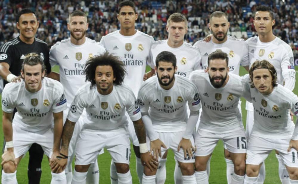 تشكيلة ريال مدريد الرسمية أمام أتليتيكو مدريد