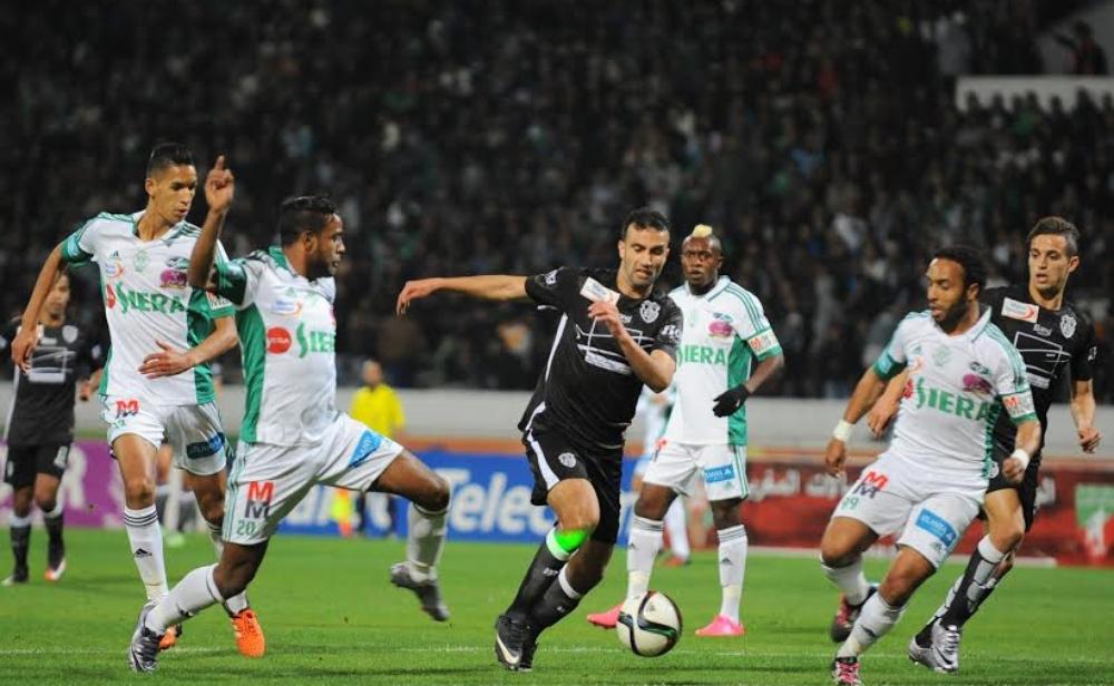 التشكيلة الرسمية للرجاء و اتحاد طنجة