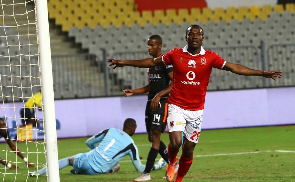 الأهلي يعاني غياب قلب هجومه "جون أنطوي" أمام الوداد