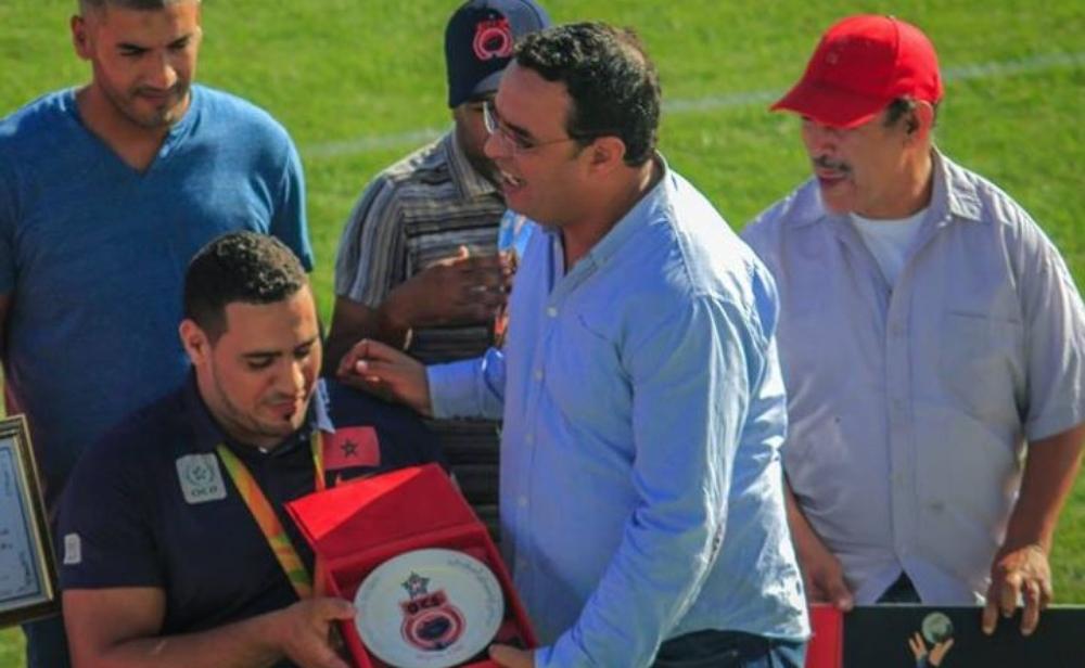 أولمبيك آسفي يكرم البطل عزالدين نويري