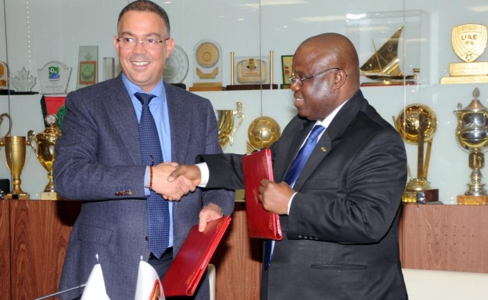 اتفاقية شراكة بين الجامعة المغربية لكرة القدم و الاتحاد البينيني