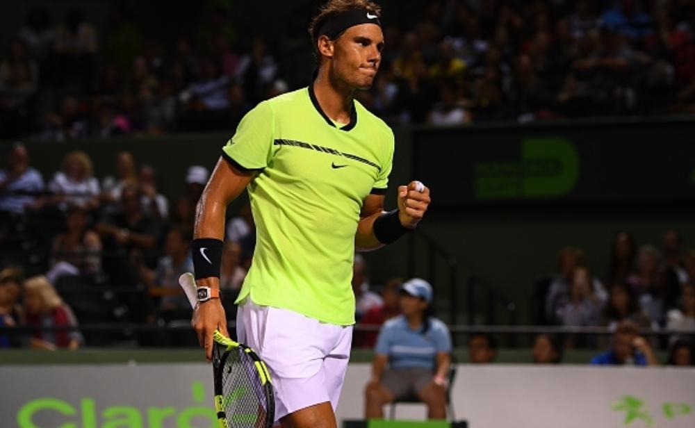 نادال يتأهل لنصف نهائي بطولة ميامي للتنس