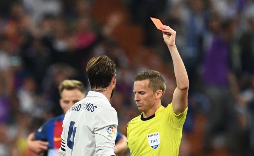 ريال مدريد يستأنف ضد البطاقة الحمراء لراموس