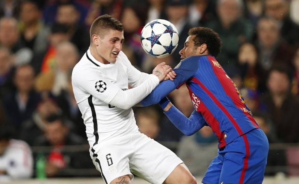 نيمار: فيراتي يملك المهؤلات ليلعب في برشلونة