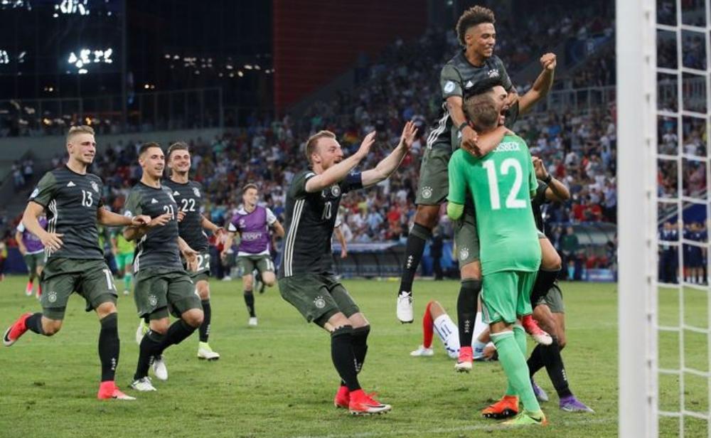 ألمانيا تتجاوز إنجلترا وتبلغ نهائي يورو 21-