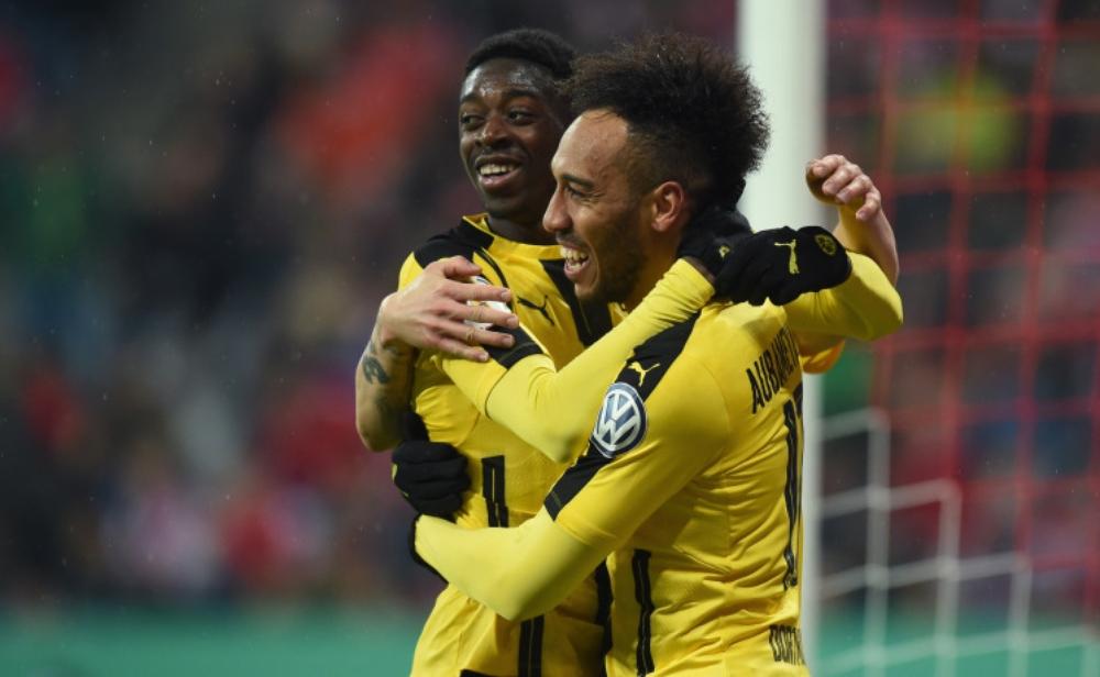 ديمبيلي يرد على اهتمام برشلونة ويكشف مستقبل أوباميانغ