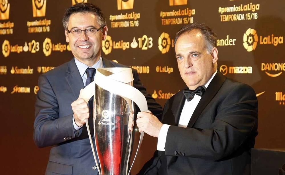 رئيس رابطة الليجا يُهدّد الويفا وباريس سان جيرمان بسبب نيمار