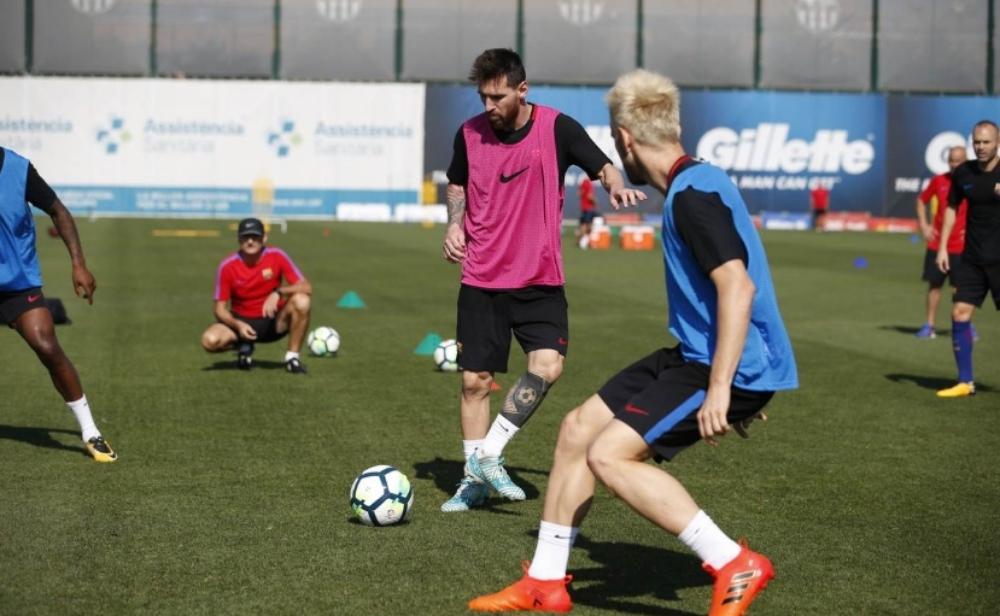 برشلونة يعود للعمل استعداداً لمواجهة لاس بالماس