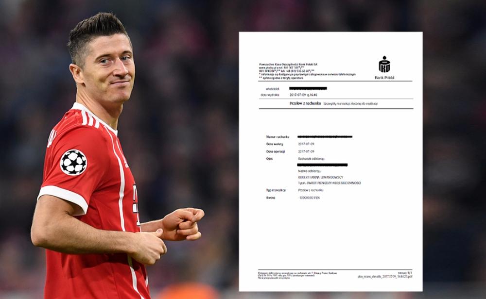 نجم البايرن ليفاندوفسكي يتعرض للاحتيال في عمل خيري