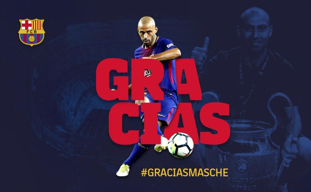 رسمياً: ماسكيرانو يغادر برشلونة إلى الصين