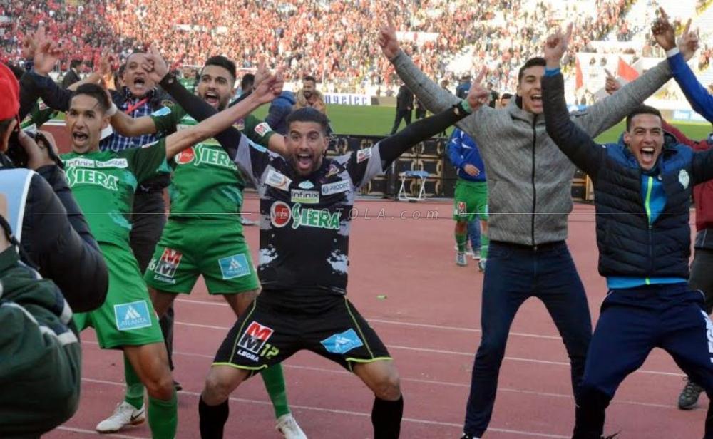 صفحة الرجاء تذكر أنصارها بتاريخ أكبر نتيجة في "الديربي"