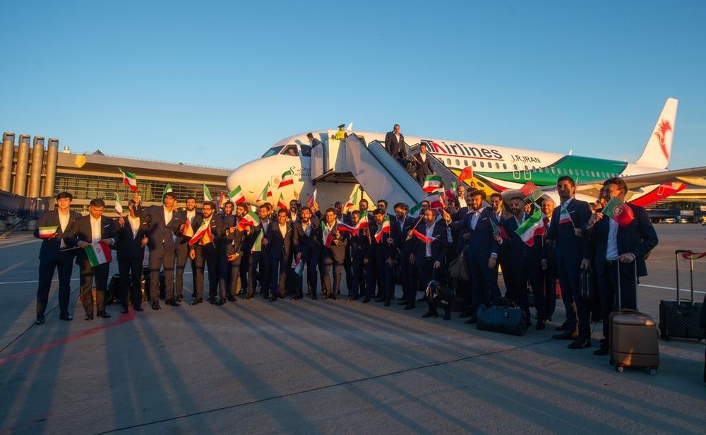 مونديال 2018: إيران أول منتخب يصل إلى روسيا