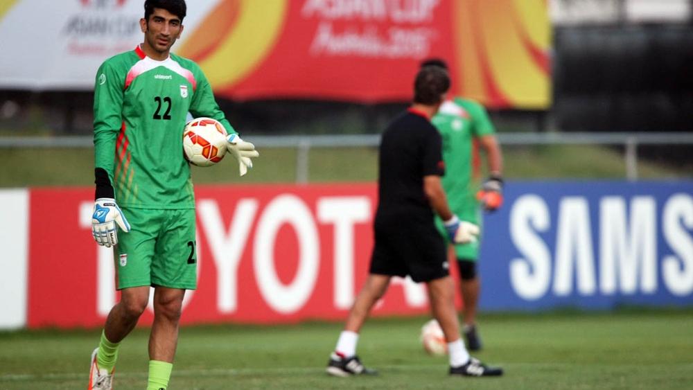 حارس إيران: لا نفكر سوى في الفوز على المغرب