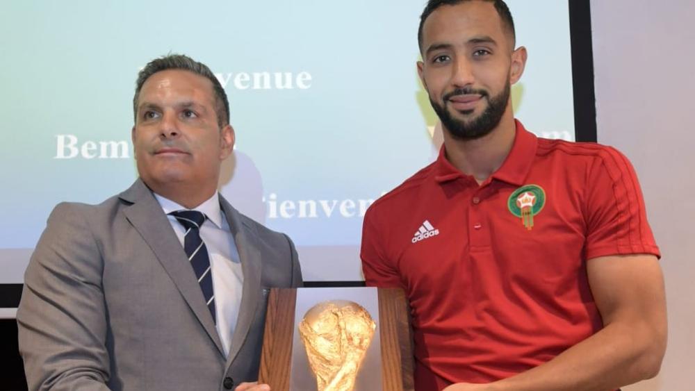 لاعبو وطاقم المنتخب المغربي في اجتماع خاص بمقر الإقامة في روسيا