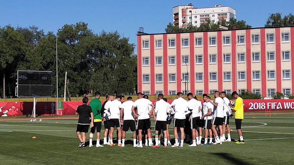 بالصور/ ثاني حصة تدريبية للأسود في فورونيج