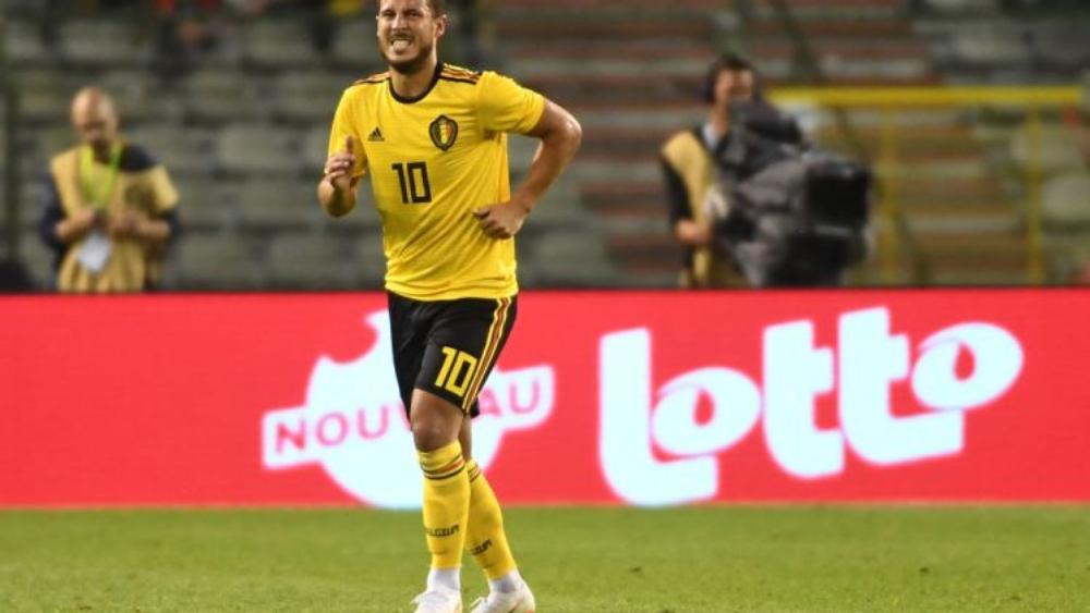 مدرب بلجيكا يُقلل من خطورة إصابة هازارد