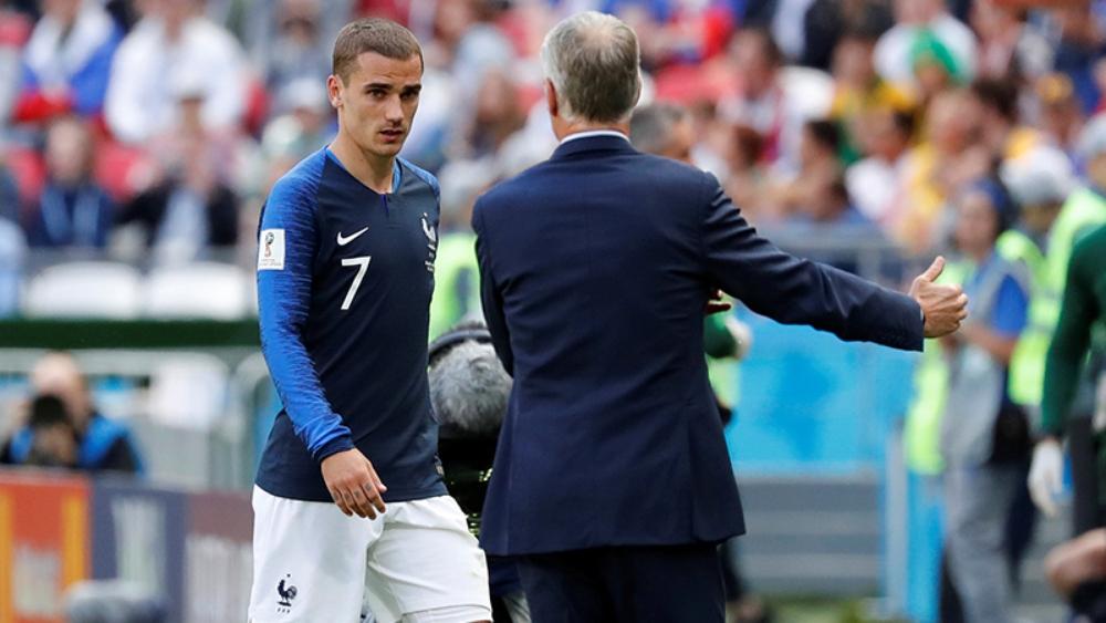 ديشان يحث غريزمان على الارتقاء بمستواه