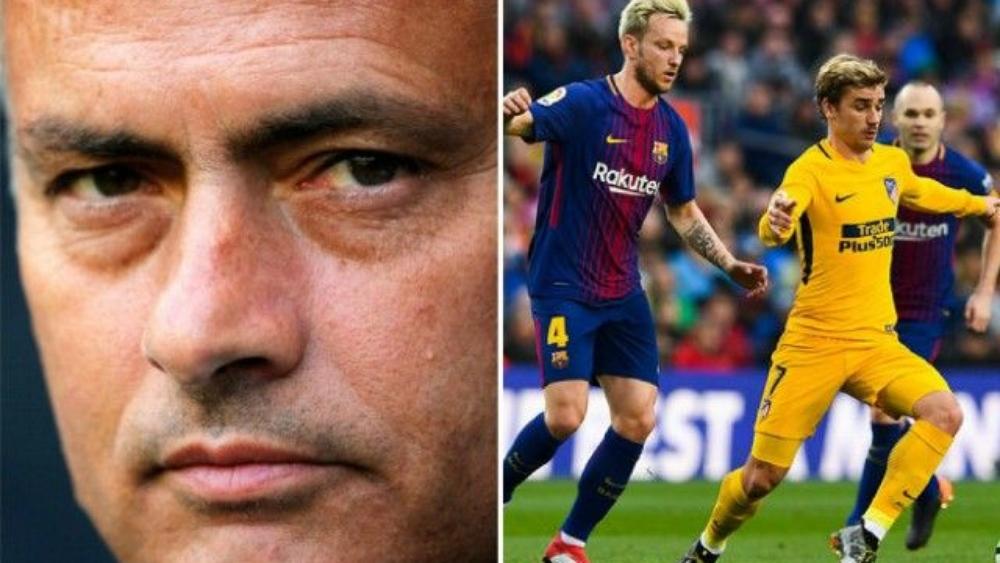 مورينيو يريد تعويض بوجبا بلاعب وسط برشلونة