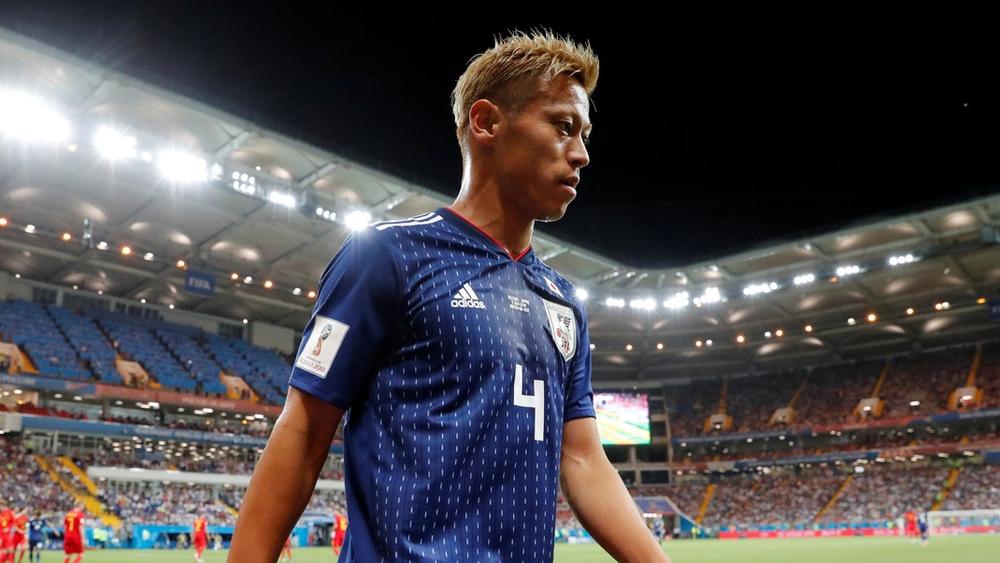 مونديال روسيا الأخير لكيسوكي هوندا مع اليابان