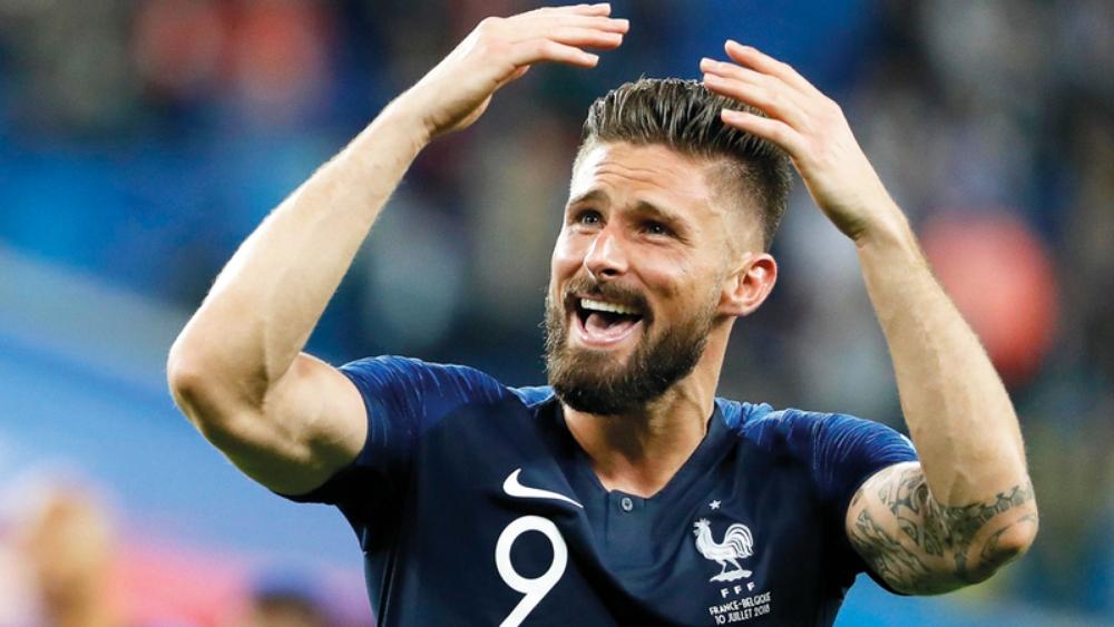 فيديو | الفرنسيون يُهينون جيرو قبل مواجهة كرواتيا