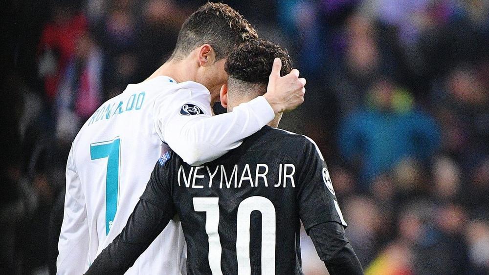 نيمار: "كريستيانو أسطورة ولاعب عظيم وعبقري"