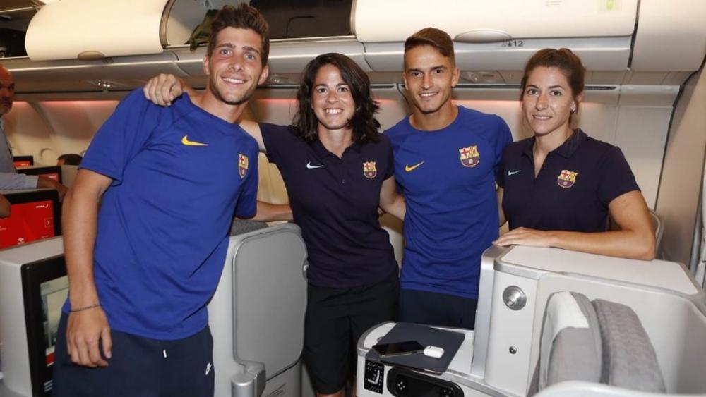انتقادات لبرشلونة لسفر فريق السيدات ضمن الدرجة الاقتصادية