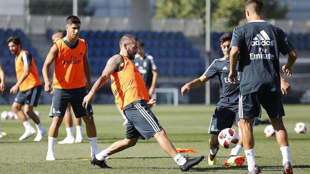 إيسكو يلتحق بتداريب ريال مدريد قبل السفر إلى الولايات المتحدة الأمريكية
