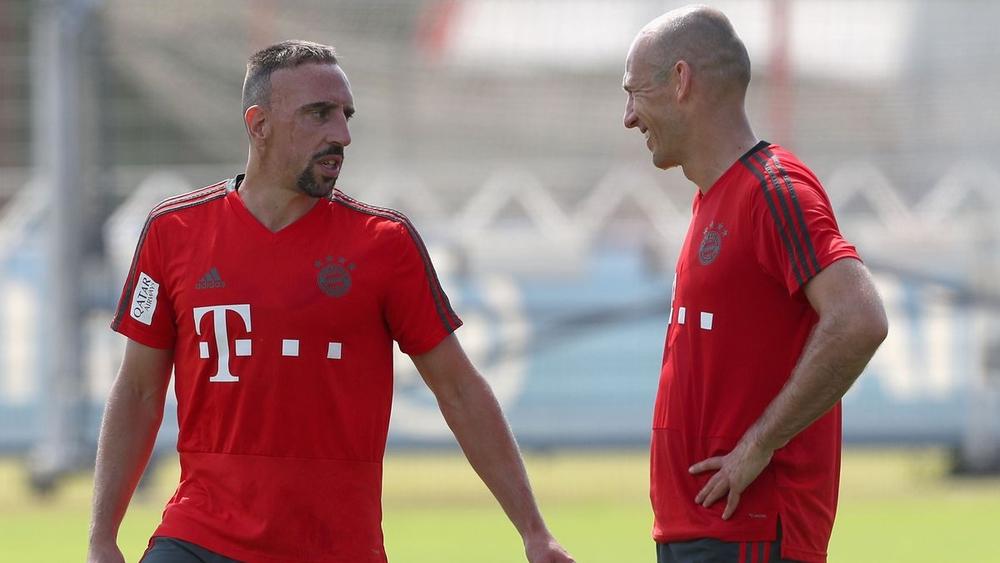 مدرب بايرن يشيد بالثنائي روبن وريبيري