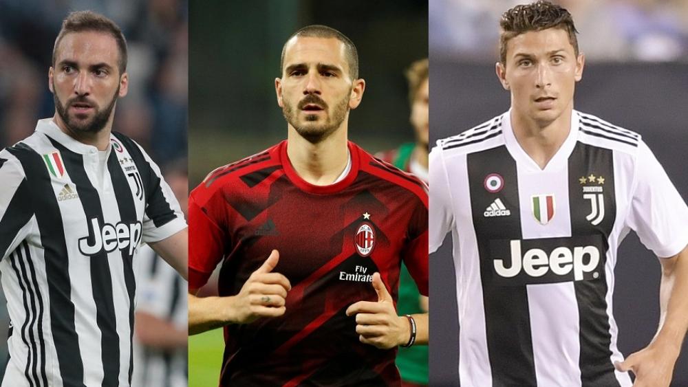 الصفقة تمت في انتظار الإعلان الرسمي: هيغوايين إلى ميلان وبونوتشي إلى يوفنتوس