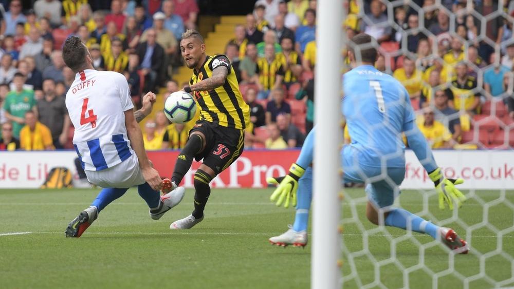 واتفورد يبدأ مغامرة الدوري الإنجليزي بهزم برايتون