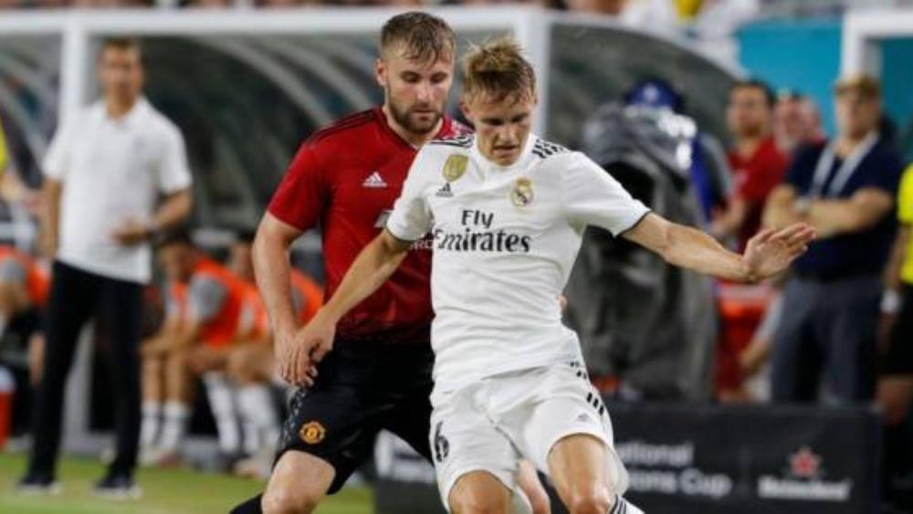 لاعب الريال في الطريق إلى "الدرجة الأولى الإنجليزية"