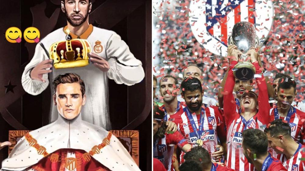 غريزمان يدعو راموس لوضع التاج على رأسه