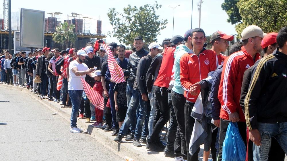 "كازا ايفنت" تكشف عن عدد التذاكر المستبدلة قبل مواجهة الوداد و صان داونز