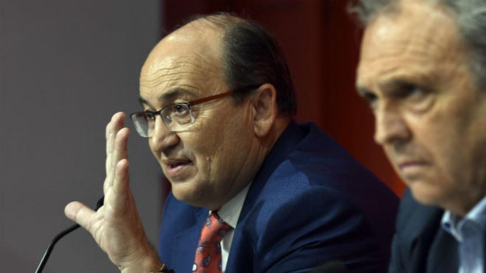 رئيس اشبيلية : ريَال مدريد أَخبرنا بأنه سيُفعل أحقيته في ماريانو