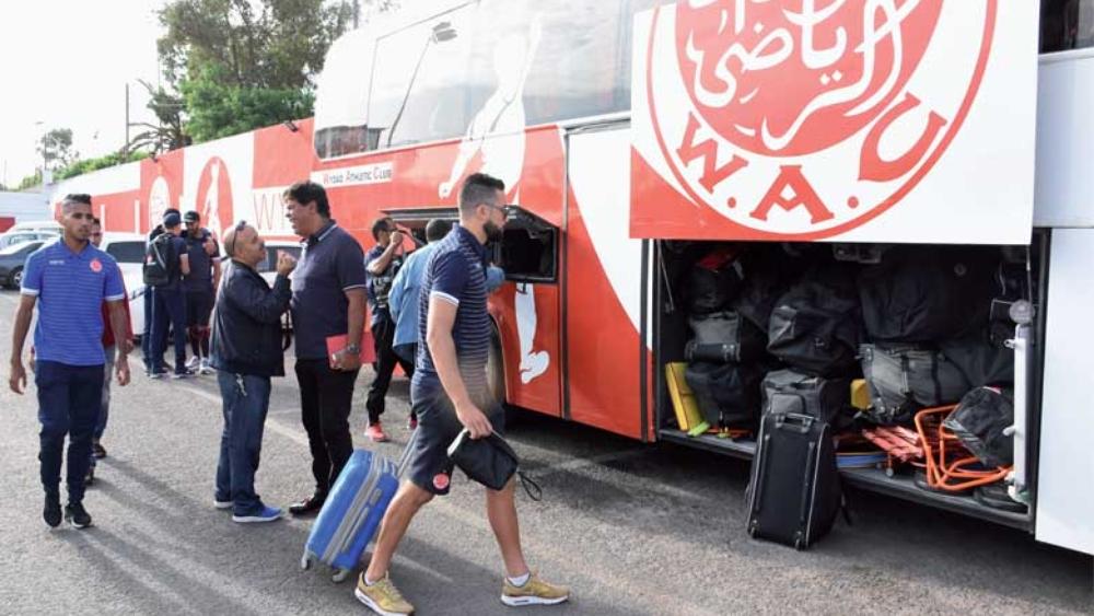 بعثة الوداد الرياضي تعود إلى المغرب