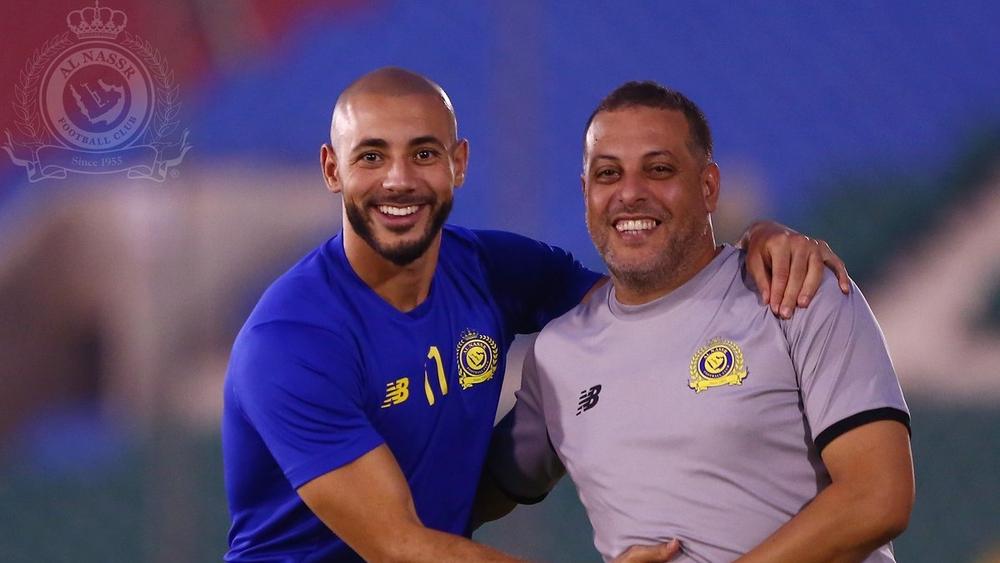 أمرابط احتياطي في أول مباراة للنصر بالدوري السعودي