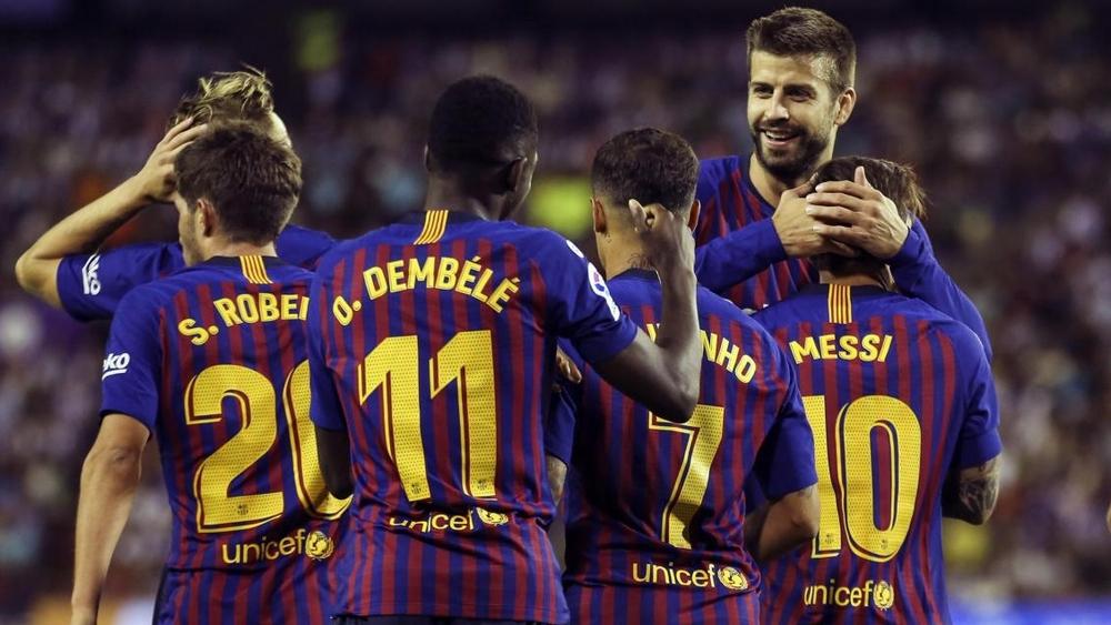 تشكيلة برشلونة الرسمية لملاقاة ريال سوسيداد