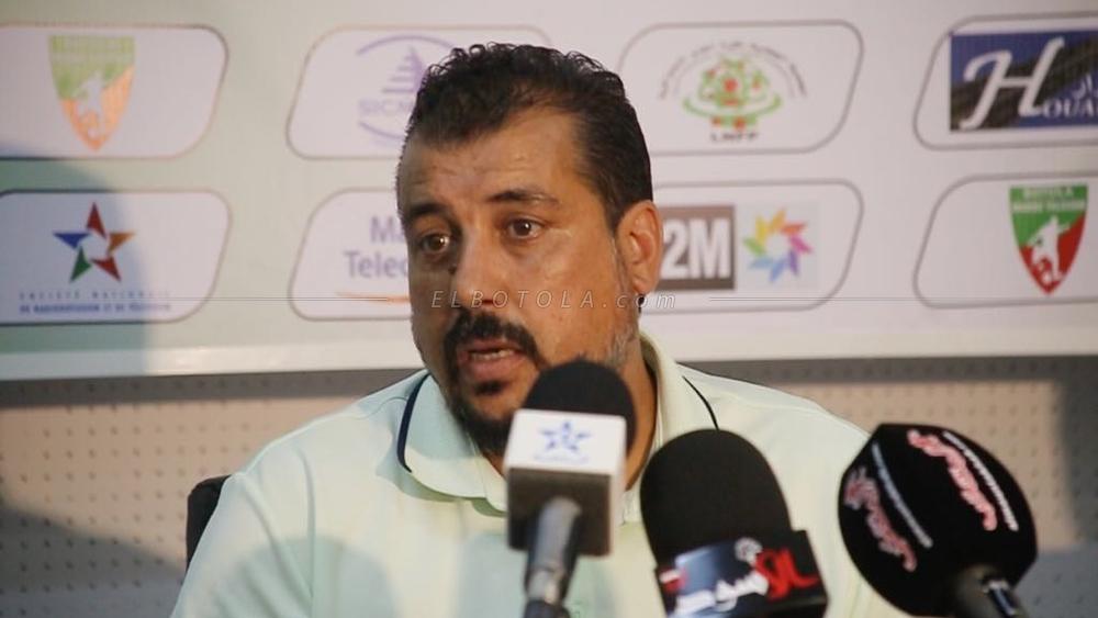 المرابط : "ضياع نقطتين أمام مولودية وجدة بمثابة الهزيمة"