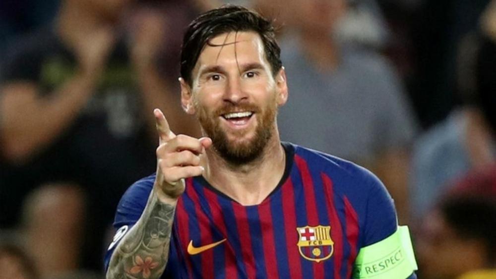 ميسي يبدأ الوفاء بوعده للجماهير في دوري الأبطال