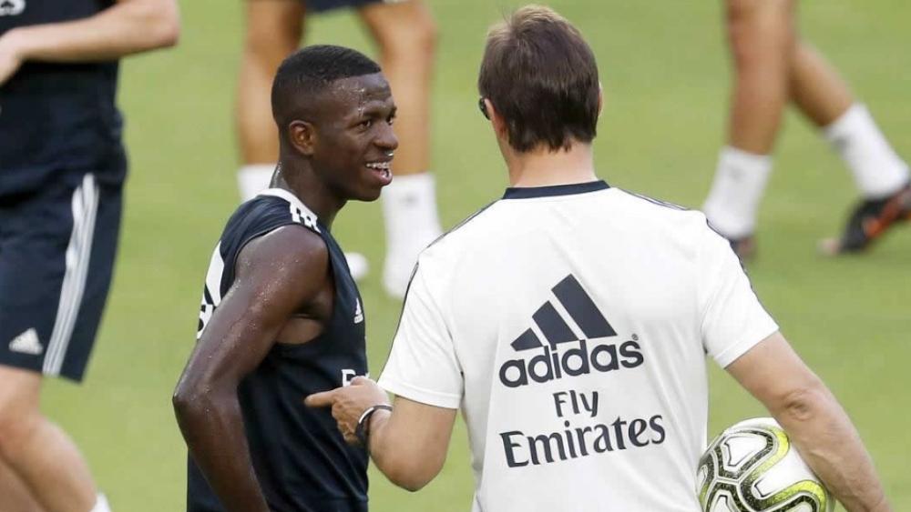 فينسيوس في قائمة ريال مدريد لمواجهة إسبانيول