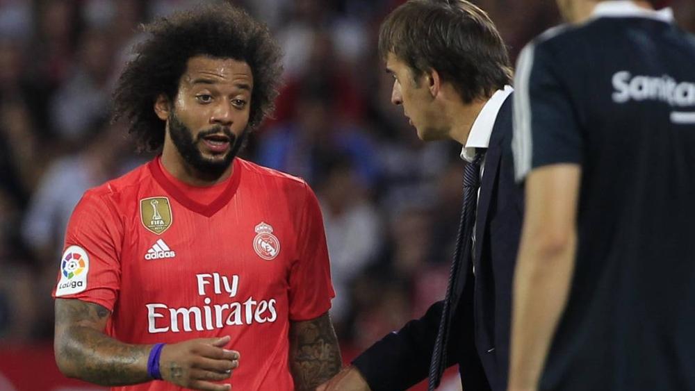 الإصابة تُبعد مارسيلو عن ريال مدريد لعدة مباريات