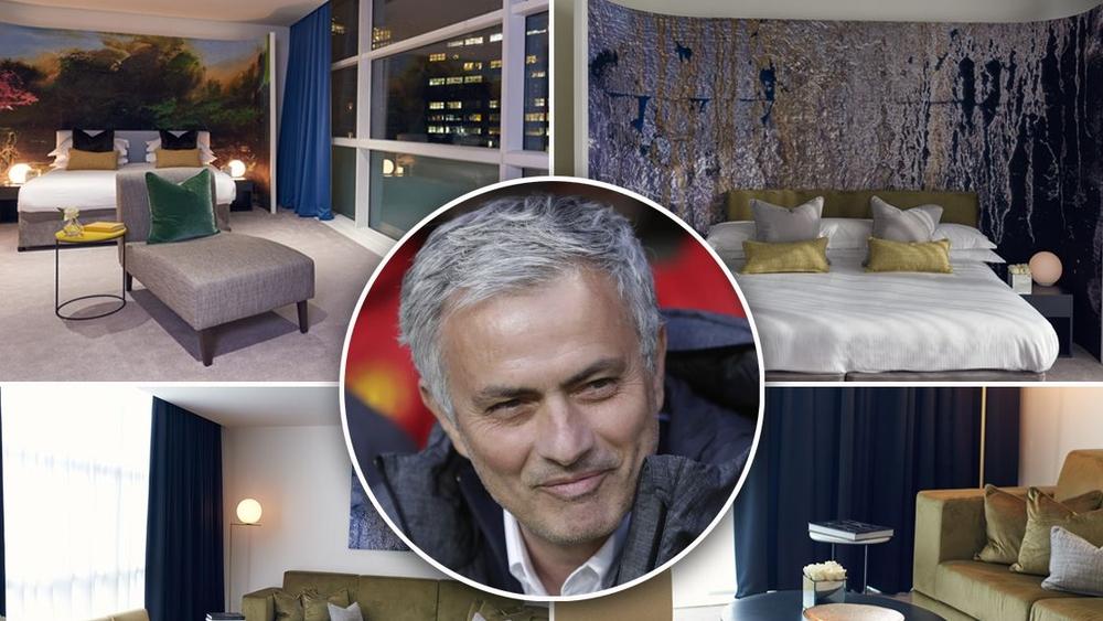 مورينيو ينفق "ثروة" في أحد الفنادق الفاخرة بمانشستر