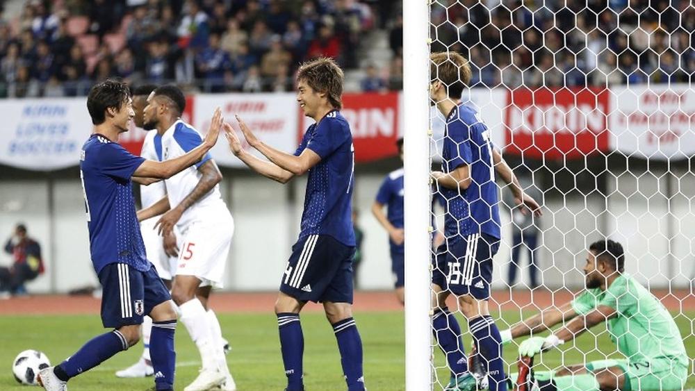 اليابان تكرم وفادة بنما بثلاثية نظيفة