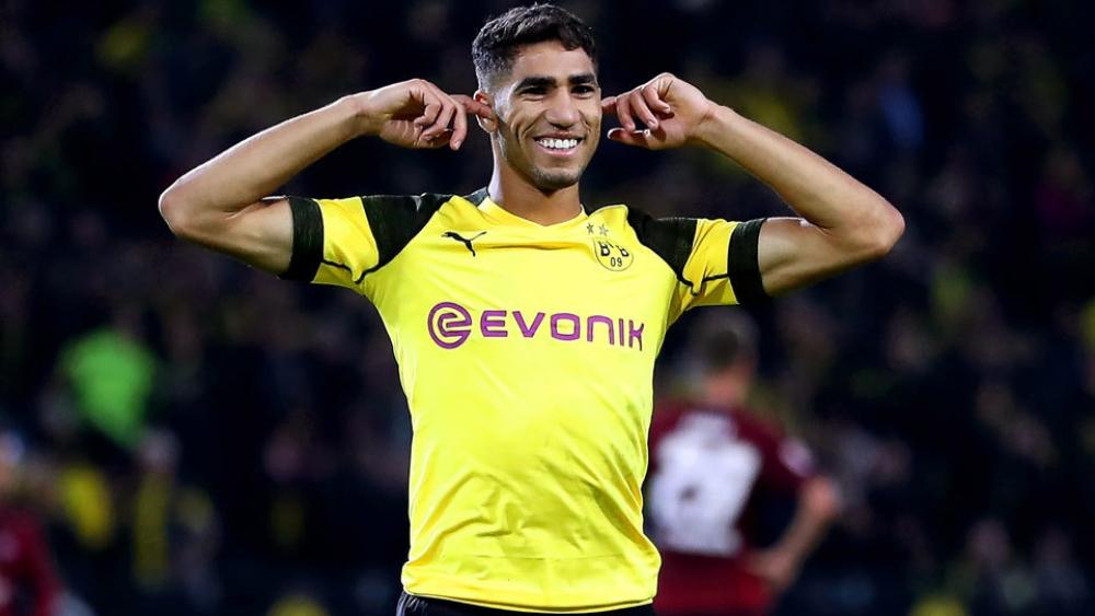 حكيمي أفضل لاعب شاب في الدوري الألماني لشهر شتنبر