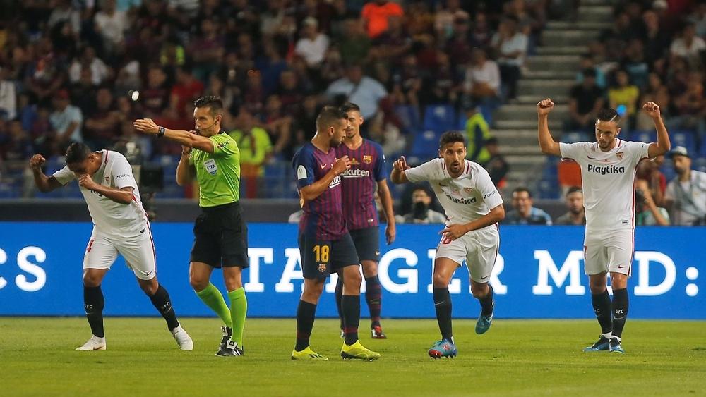 التشكيلة الأساسية لبرشلونة أمام إشبيلية