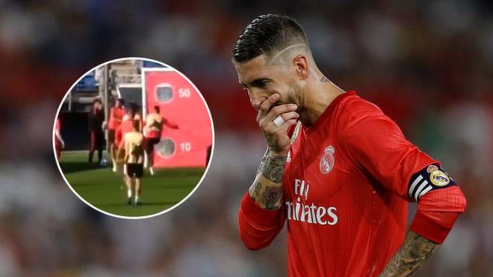 راموس يعتذر عن إساءته لزميله في ريال مدريد ريغيلون