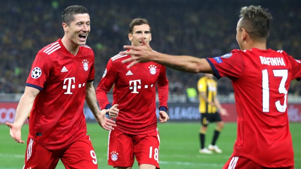 بايرن ميونيخ يتابع صحوته على حساب أيك اثينا