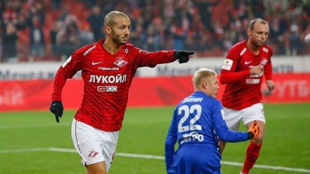 الجزائري هاني ينقذ سبارتاك موسكو من الخروج من الكأس