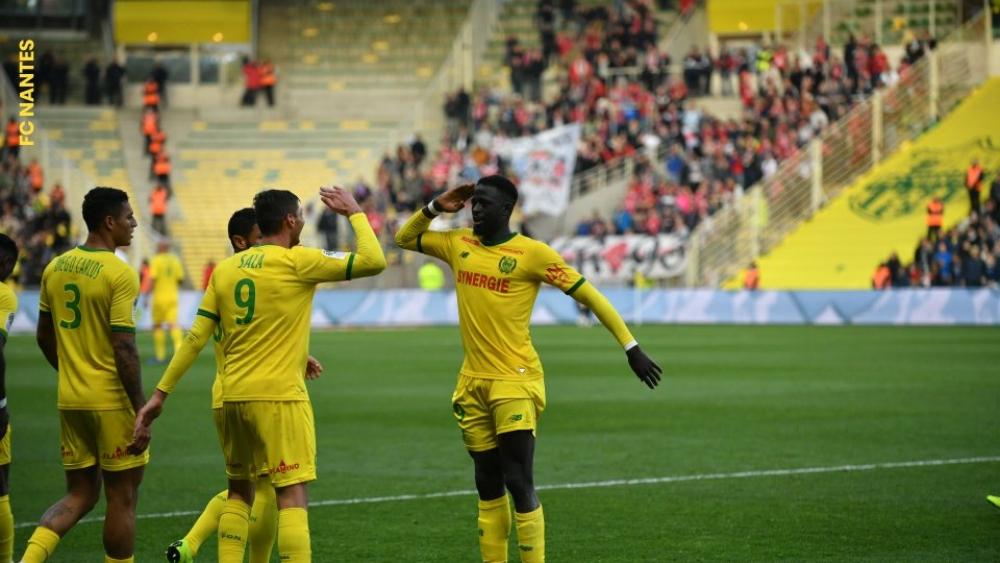 نانت يواصل صحوته بخماسية نظيفة في مرمى غانغان