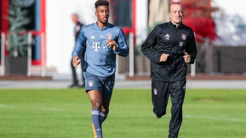 كومان يتعافى من الإصابة ويعود إلى التدريبات